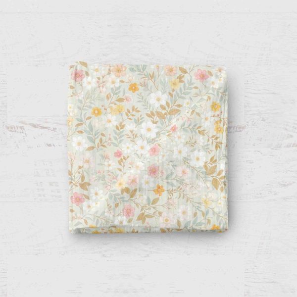 Muslin - Vintage flowers 24h