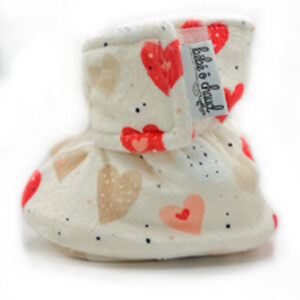 Pantoufles à velcro - Petit coeur 24h