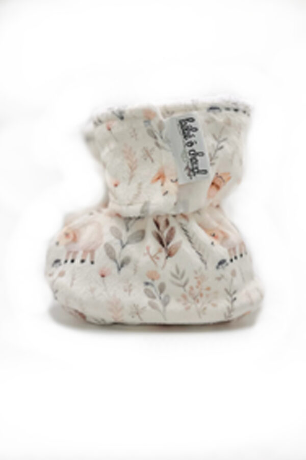 Pantoufles à velcro - Mouton 24h