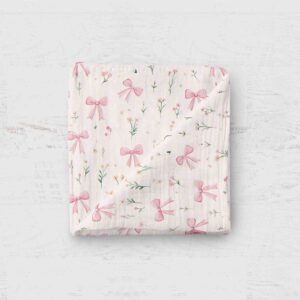 Mousseline - Boucle rose 24h