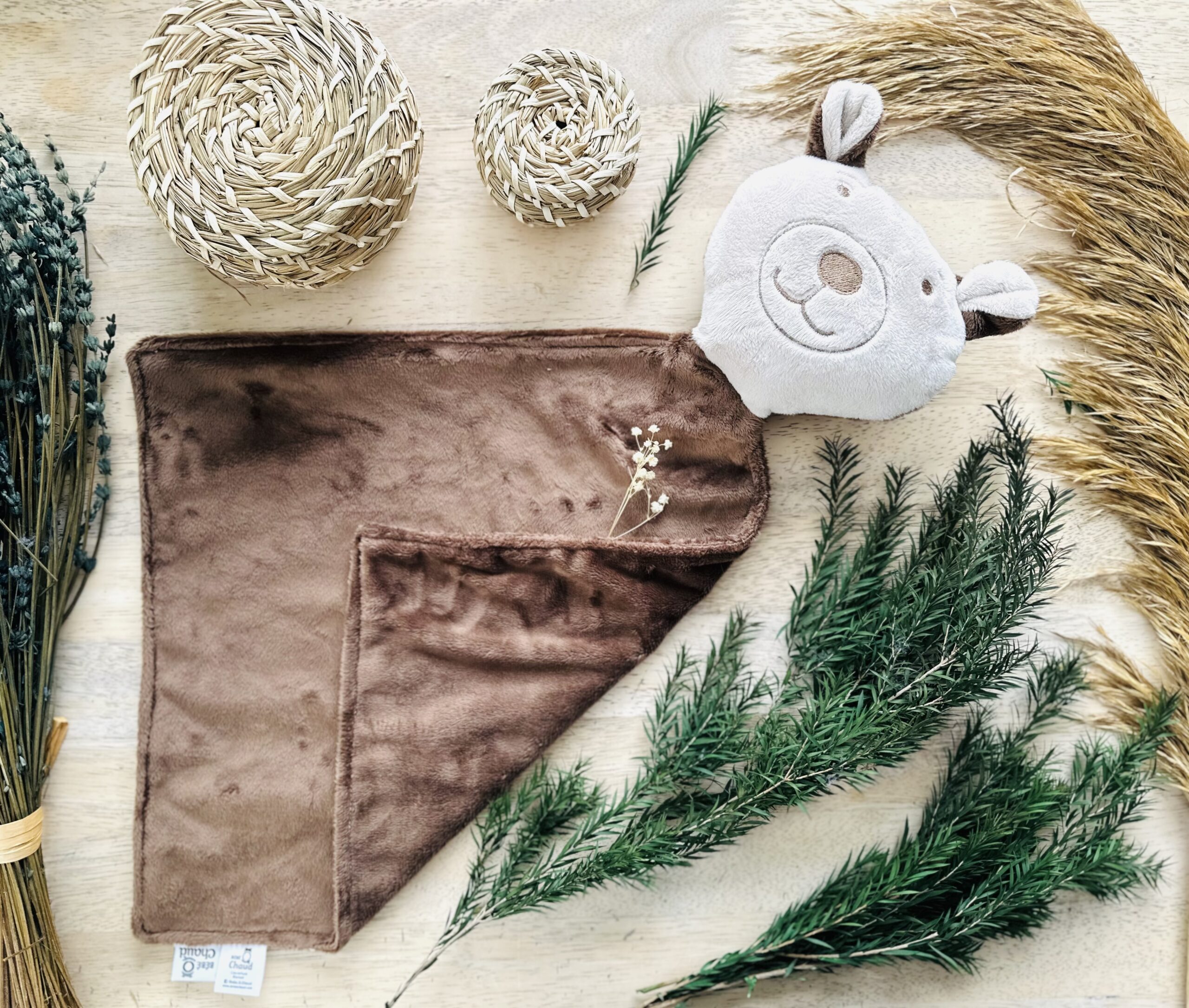 Toutou-doudou ours brun – Image 4