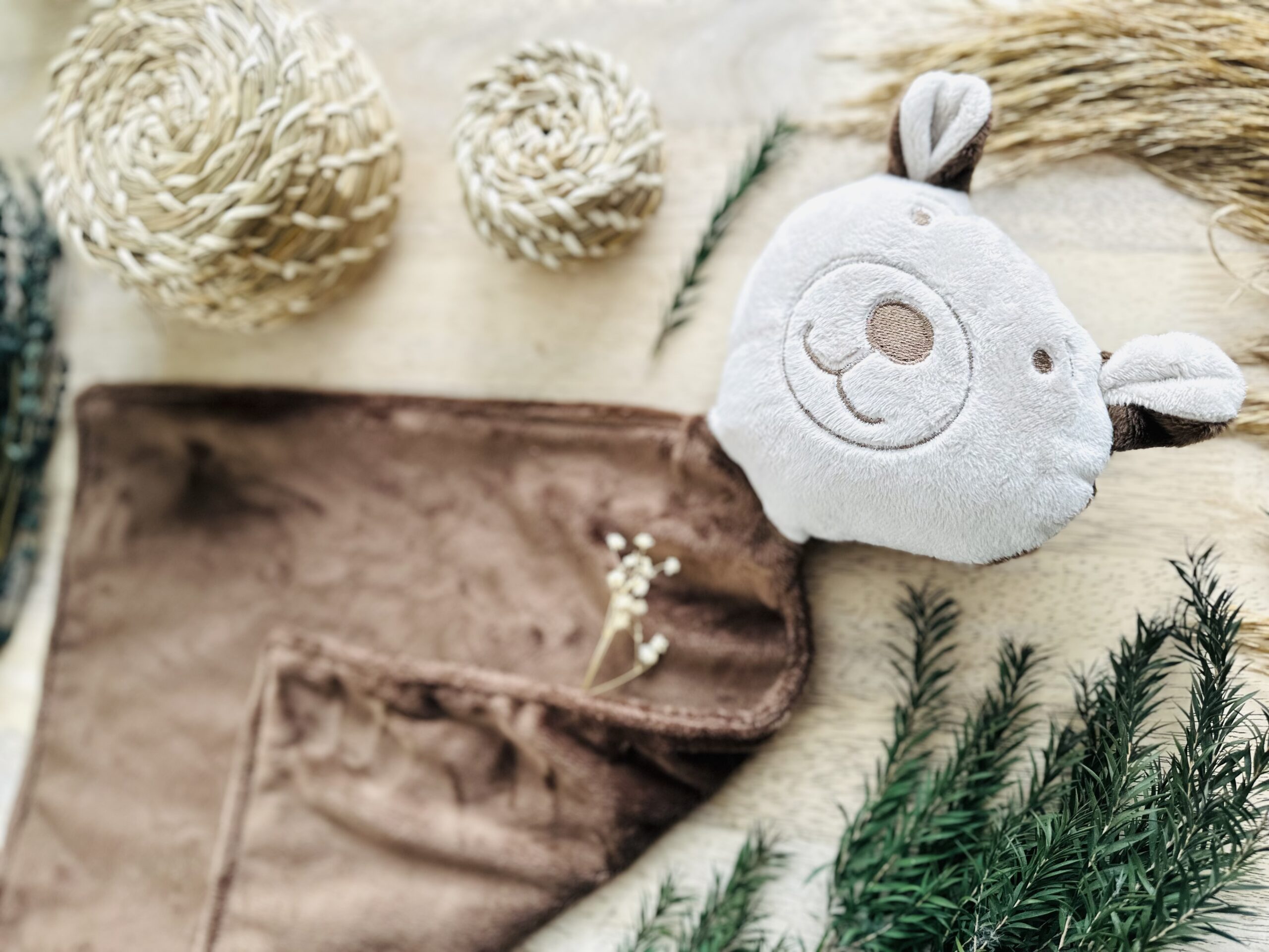 Toutou-doudou ours brun – Image 5