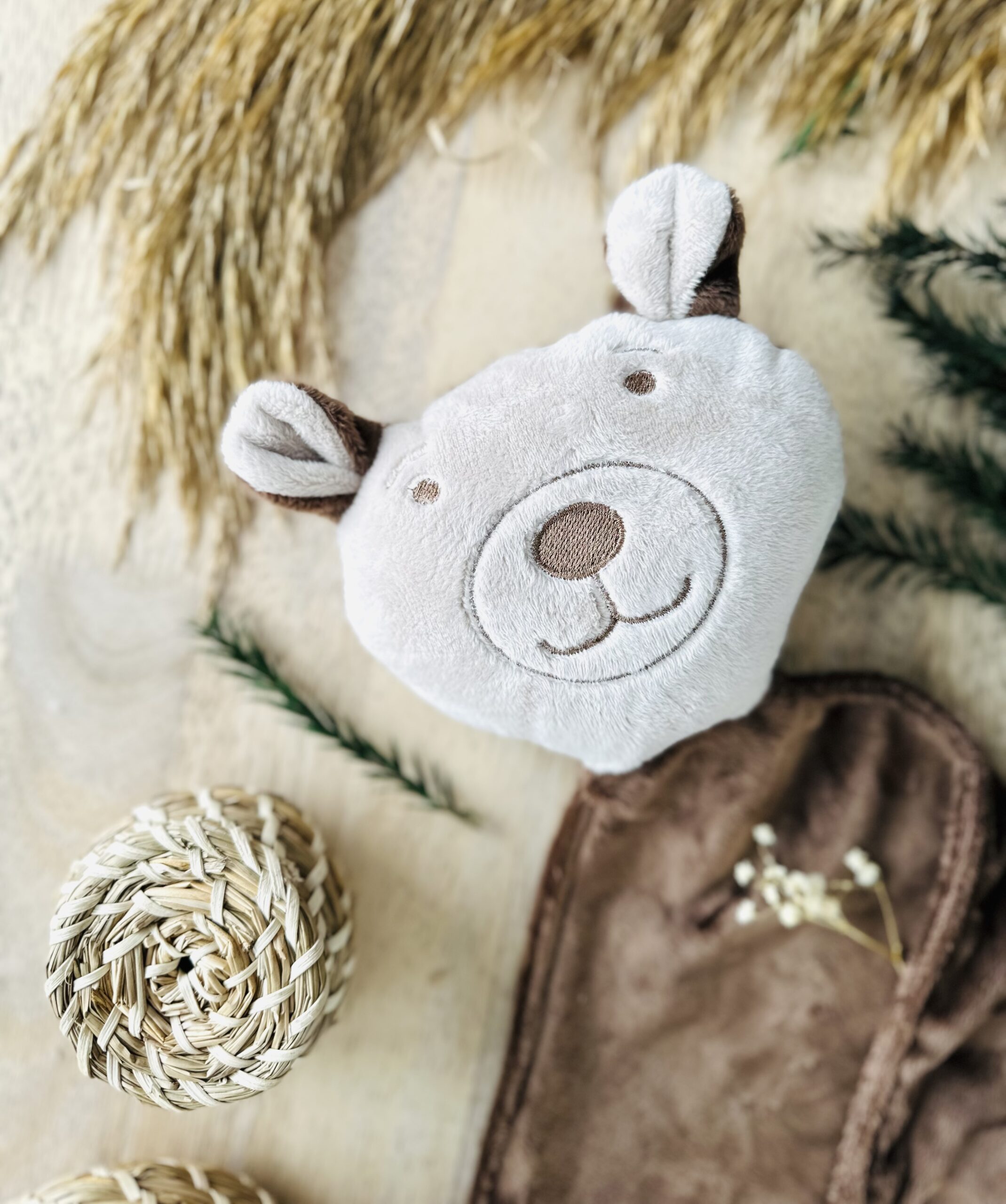 Toutou-doudou ours brun – Image 6