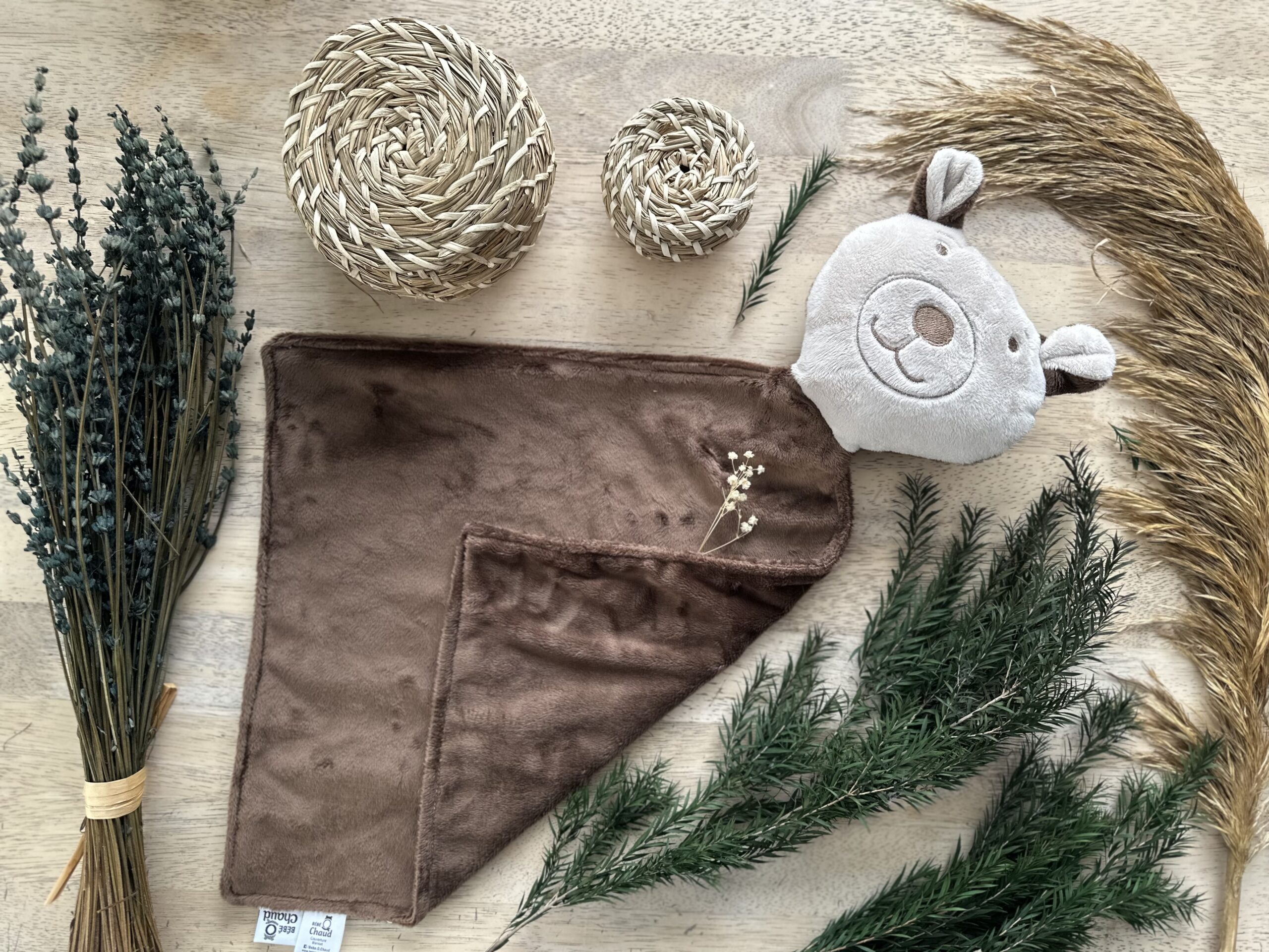 Toutou-doudou ours brun – Image 7