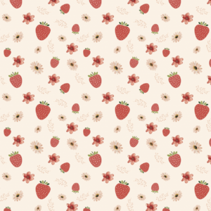 Pantoufles à velcro - Fraise